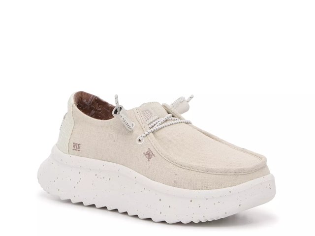 Hey Dude Womens Wendy Star White 8 for sale online