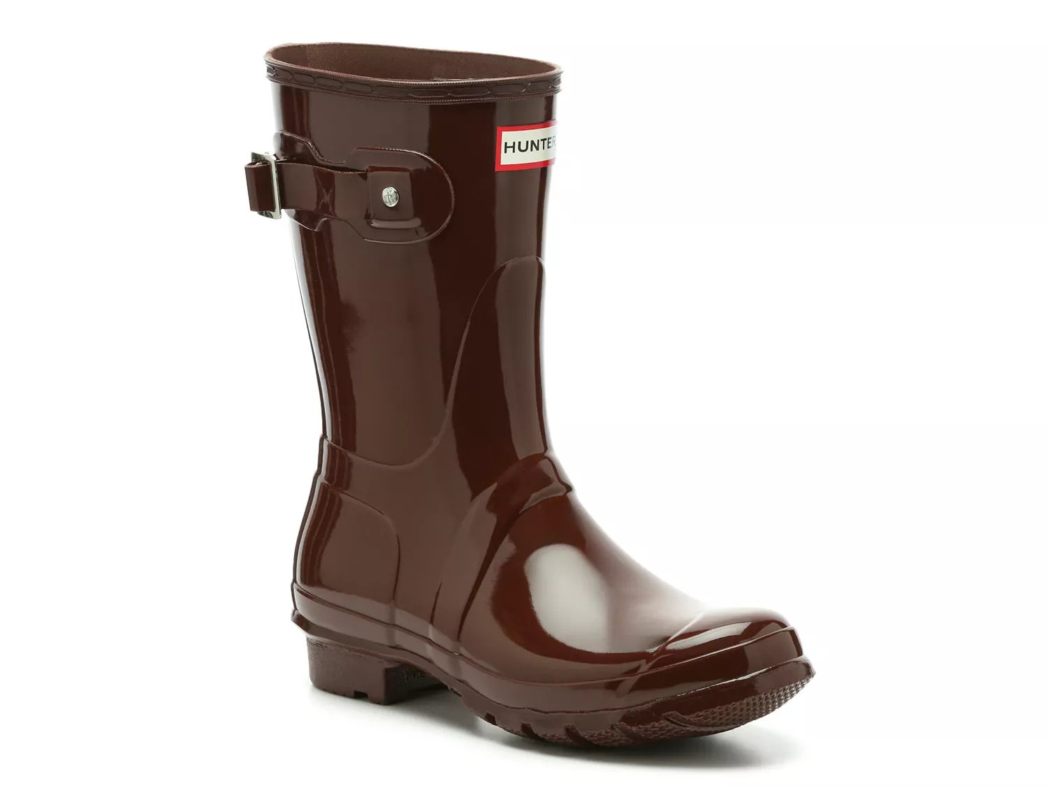 HUNTER Original Short Gloss Rain Boot Women s Free Shipping DSW