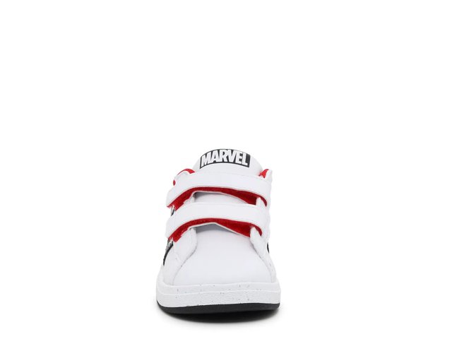 ADIDAS Bébé garçon Advantage Spiderman CF I Sneaker, FTWR White/FTWR  White/Better Scarlet, 20 EU