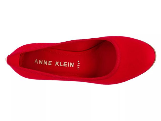 Anne klein red flats 2025