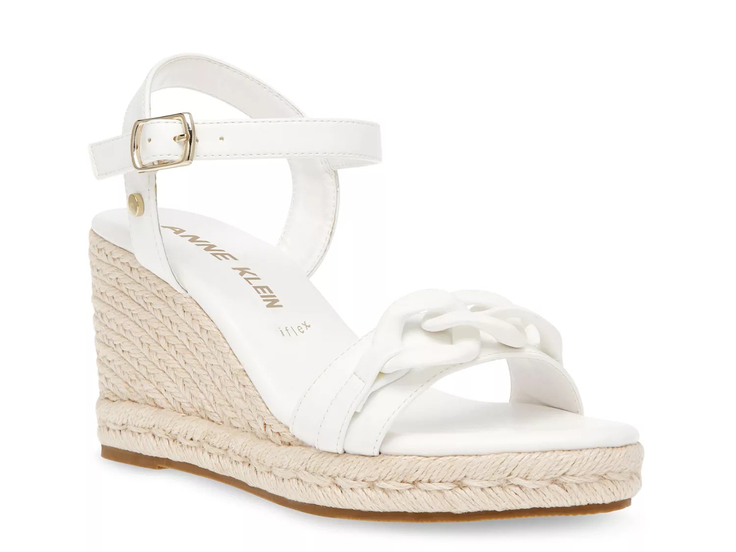 Dsw white wedge store shoes