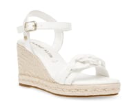 Womens Chic Chain Wedge Sandals Espadrille Briaded