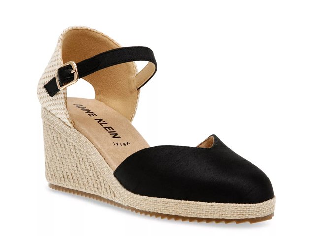 Anne klein espadrille wedge discount