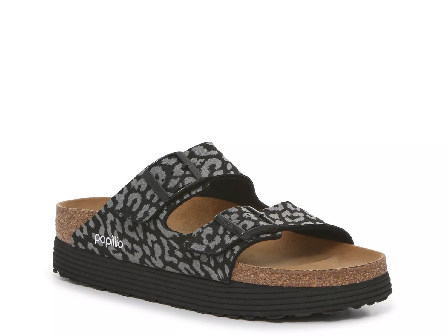 Birkenstock arizona hot sale animal print