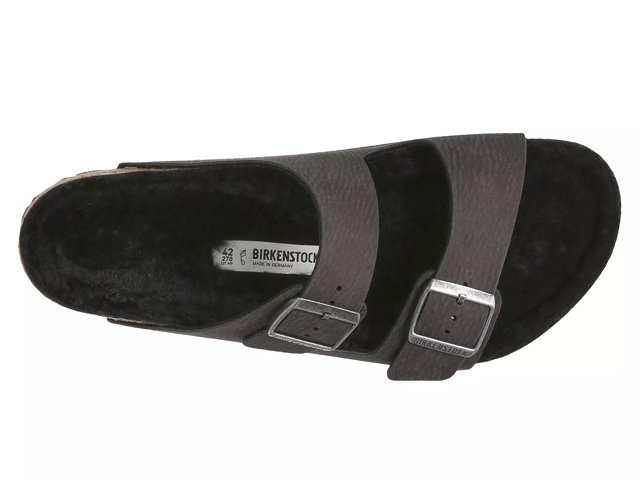 Birkenstock Arizona Shearling Slide Sandal - Women's - Free