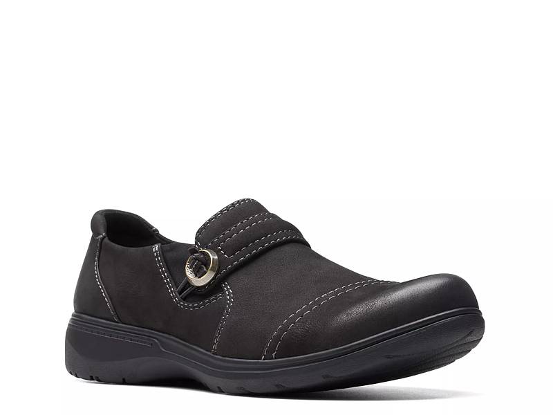 Clarks ayla low on sale black