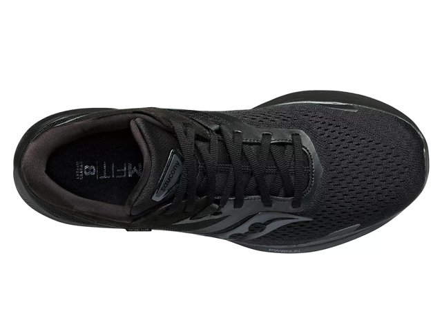 Saucony ride womens black sales