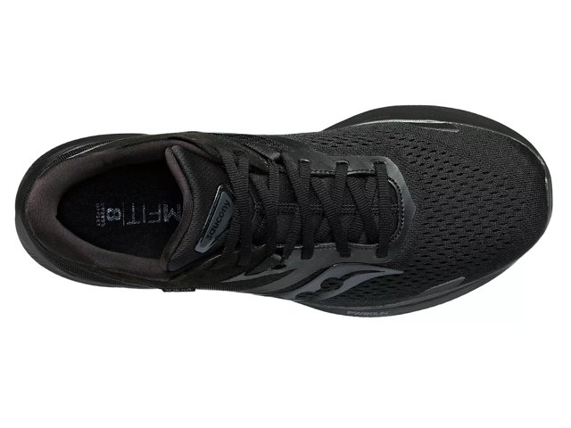 Saucony ride black discount