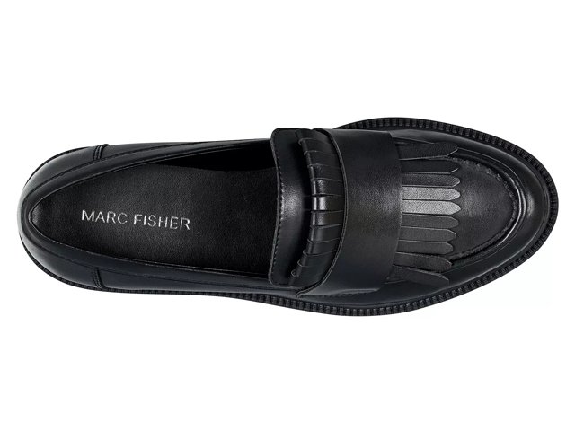 Marc Fisher Calixy Loafer Women s Black Size 6 Loafers
