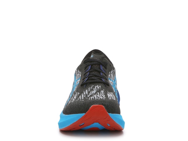  ASICS Men's NOVABLAST 3 Running Shoes, 7, Black/Island Blue