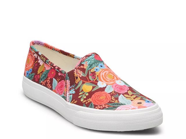 Keds Double Decker Rifle Paper Company Slip On Sneaker Women s