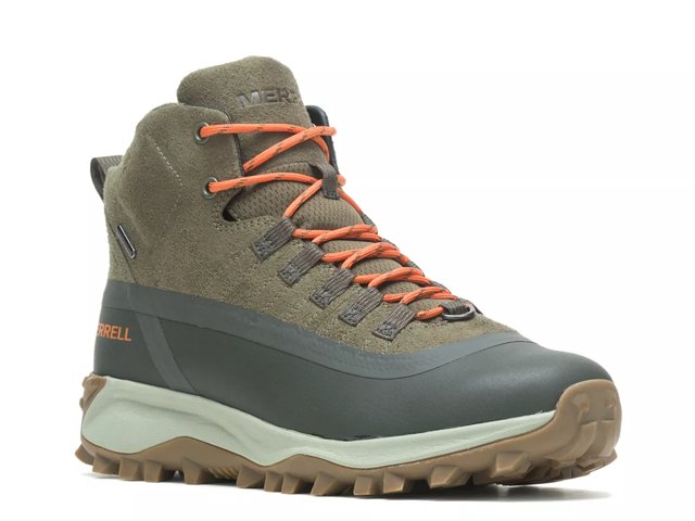 Merrell Men Thermo Snowdrift Mid Shell Waterproof Boot Leather