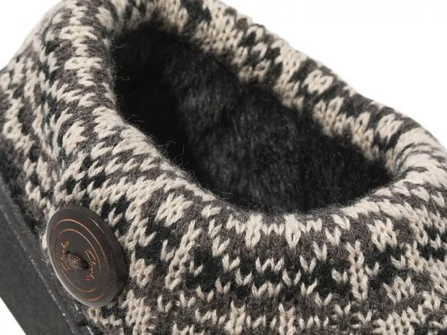 Clarks sweater button sales clog slippers