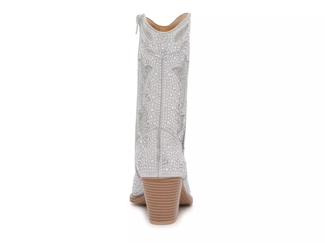 Silver booties dsw hot sale