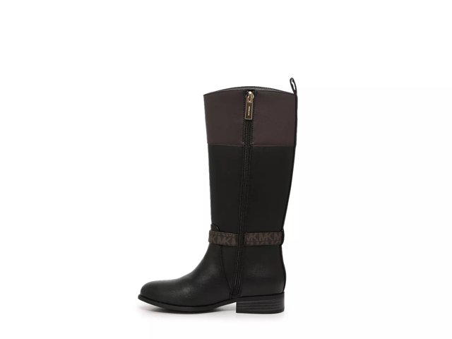 Michael kors brown and black riding boots new arrivals