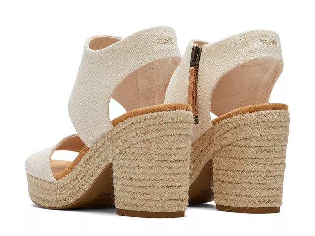 TOMS Majorca Espadrille Platform Sandal - Free Shipping | DSW