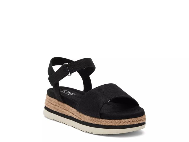 TOMS Diana Espadrille Wedge Sandal Kids Free Shipping DSW