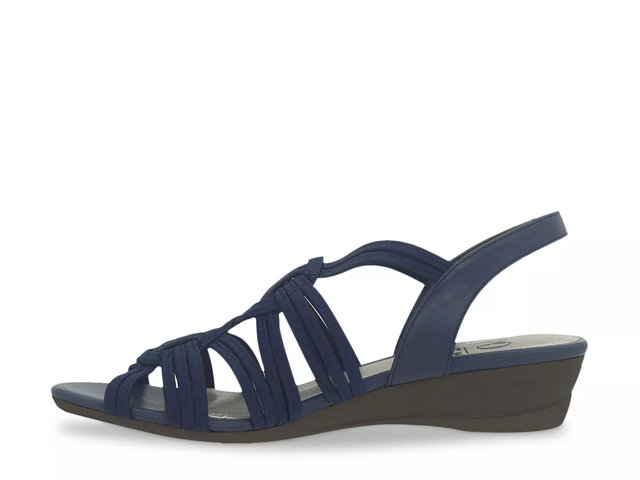 Navy blue outlet sandals dsw