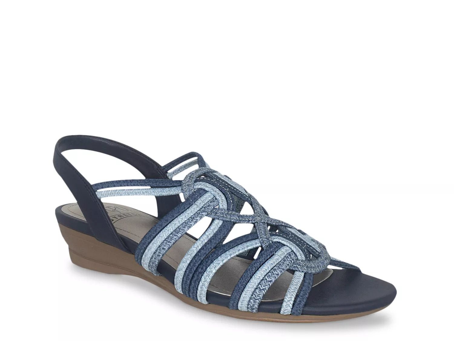 Riya Wide Width Stretch Elastic Sandal