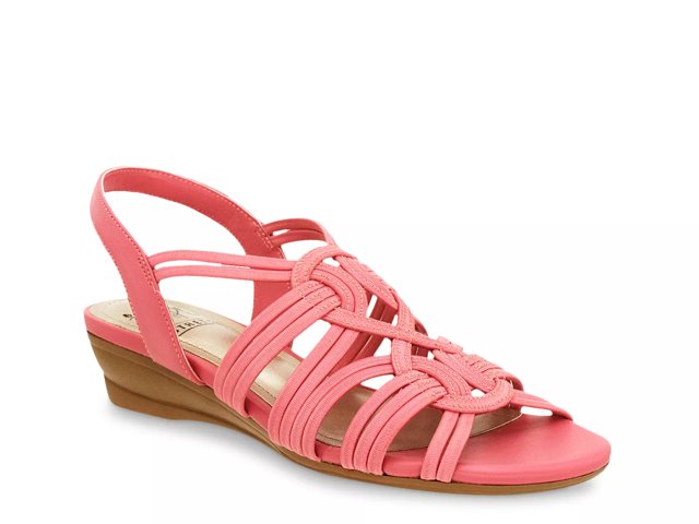 Impo stretch wedge sandals online
