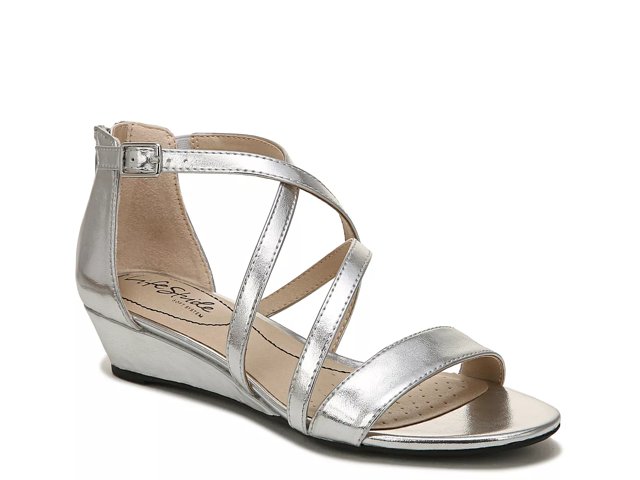 LifeStride Yolanda Wedge Sandal - Free Shipping | DSW