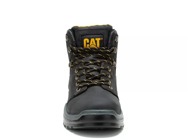 Caterpillar black work boots online