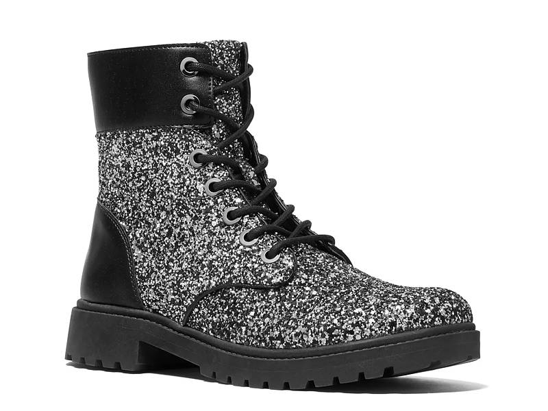 Michael kors hot sale glitter booties