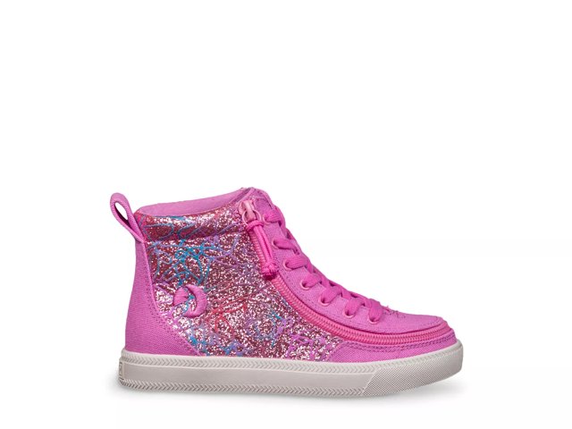 Kids glitter deals high tops