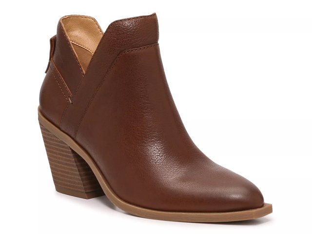 Cognac sales booties dsw
