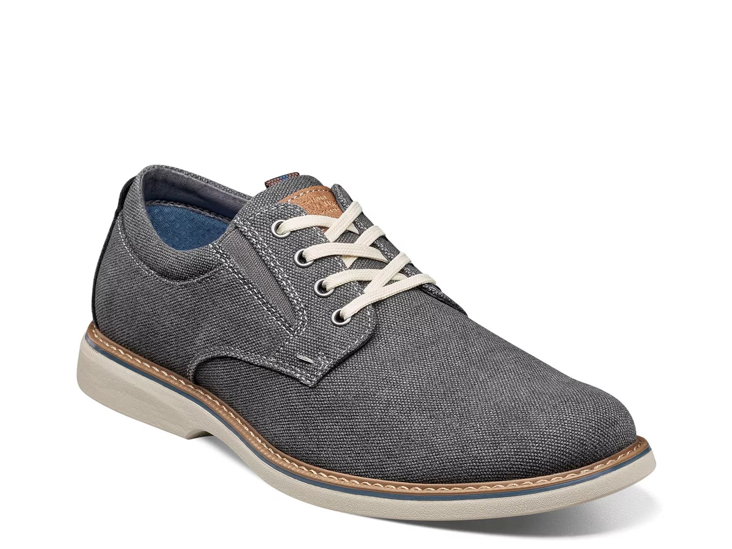 Nunn Bush Otto Oxford | Men's | Grey | Size 11 | Oxfords