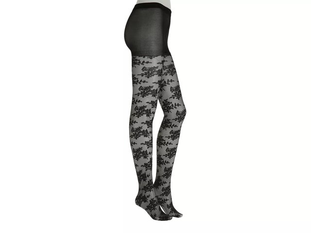 Sheer floral tights online