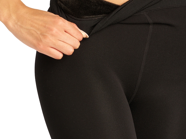 Buy LEBAMI Women Fleece Lined Tights Fake Translucent Thermal Leggings  Winter Sheer Warm Pantyhose Footless Tights at