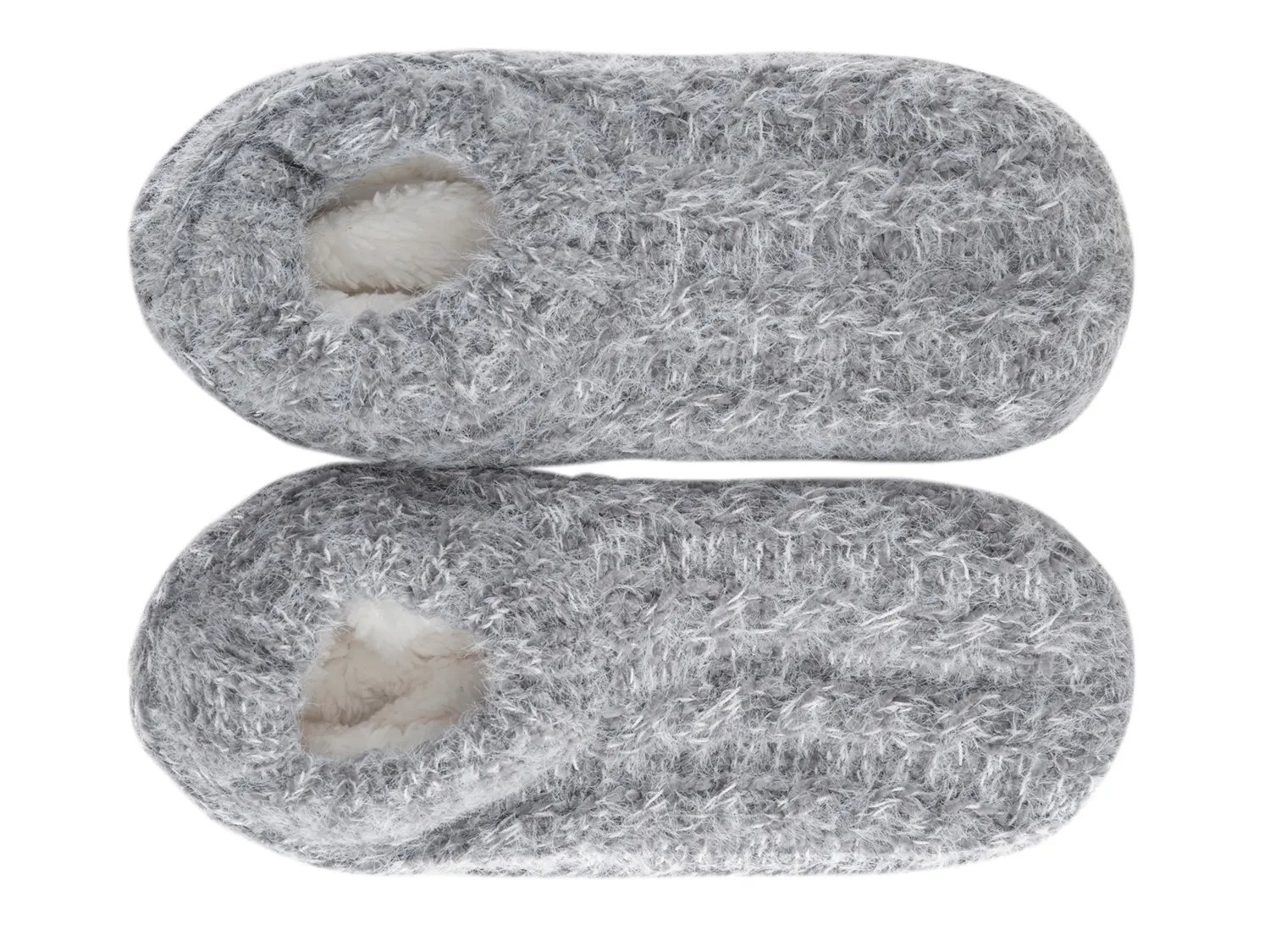 Cable Knit Women's Slipper Socks