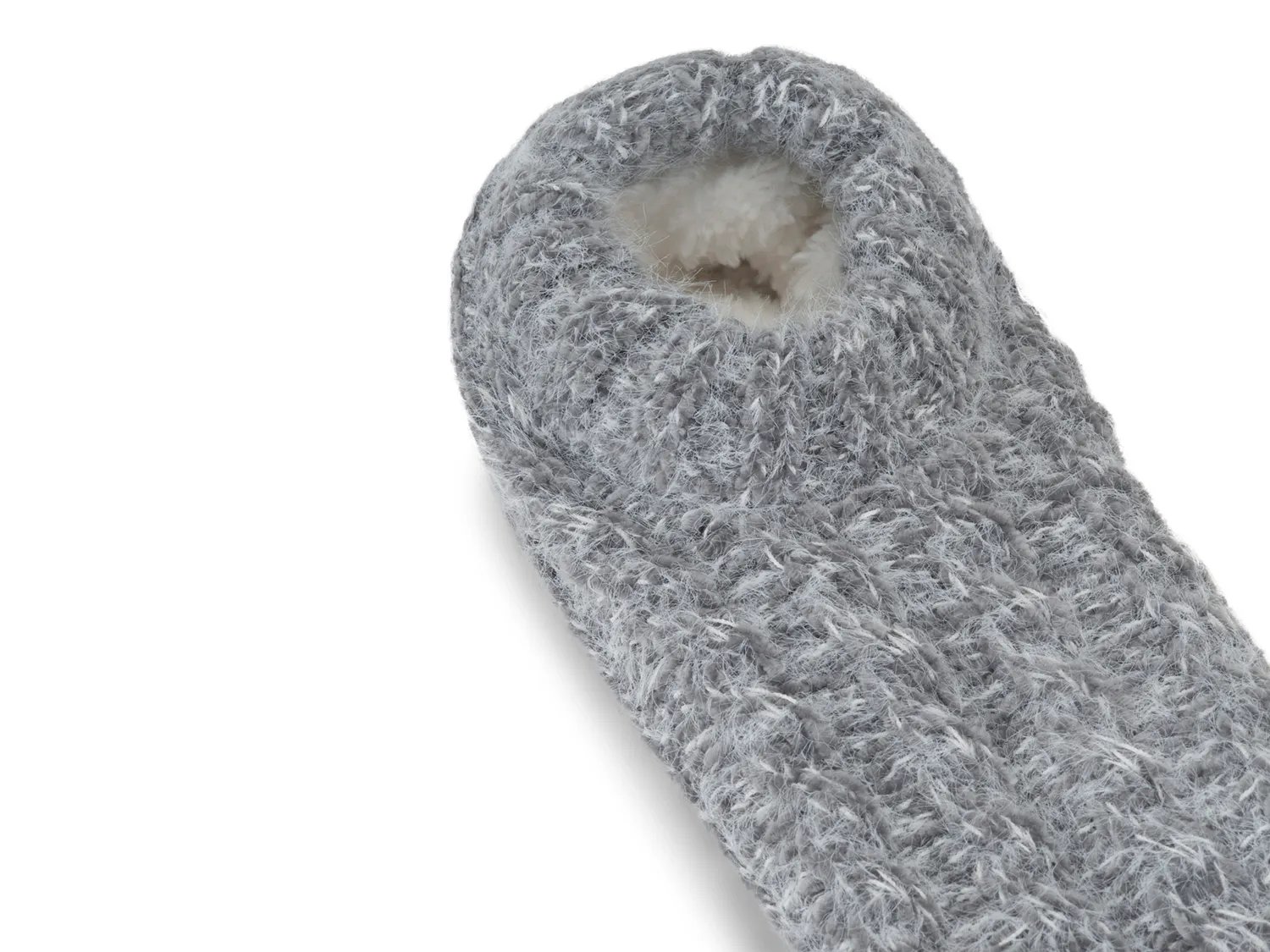 Cable Knit Women's Slipper Socks