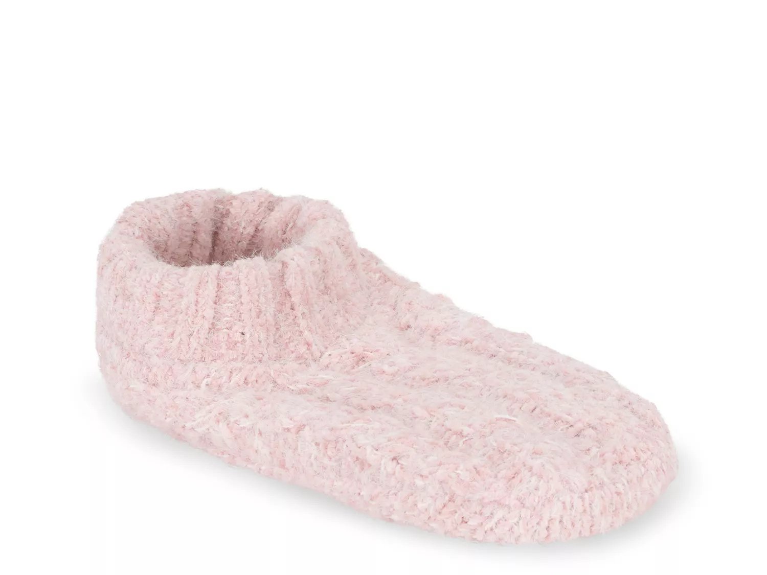 Pink Fluffy Slipper Socks