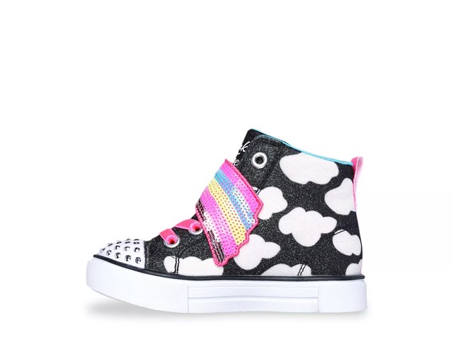 Girls' Twinkle Sparks Star Glitz Hi Top Sneaker 