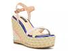 Caress Espadrille Wedge Sandal Orange view