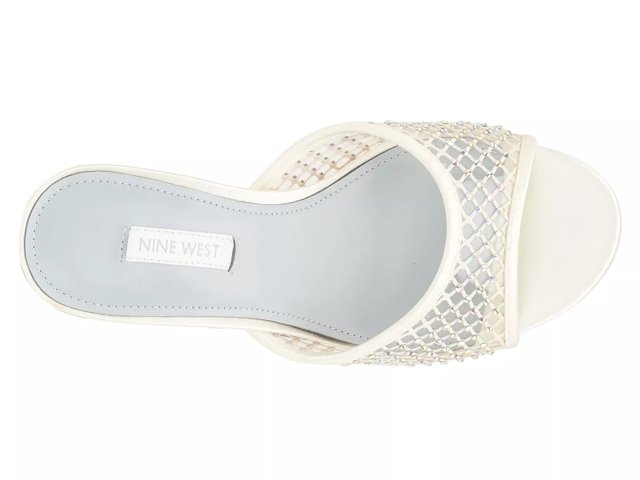 Nine west 2024 white mules