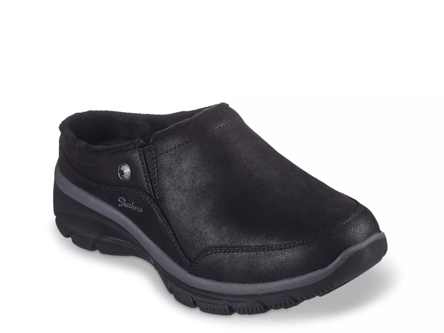 Skechers easy 2025 going latte clog