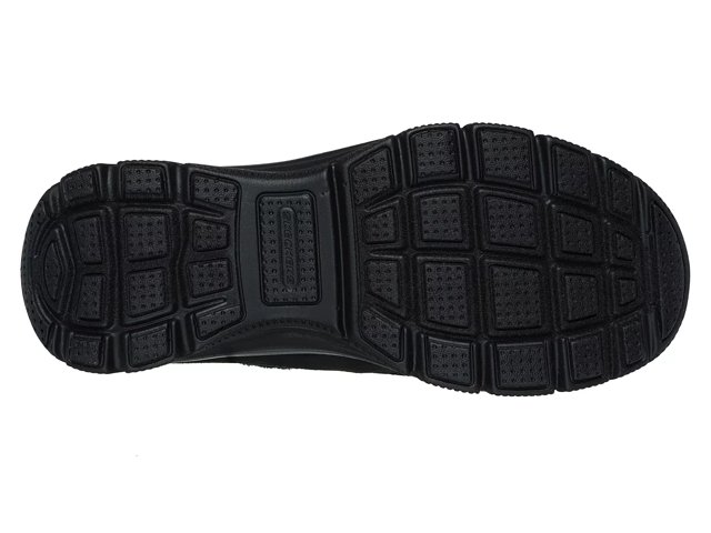 Skechers relaxed fit mujer negro best sale
