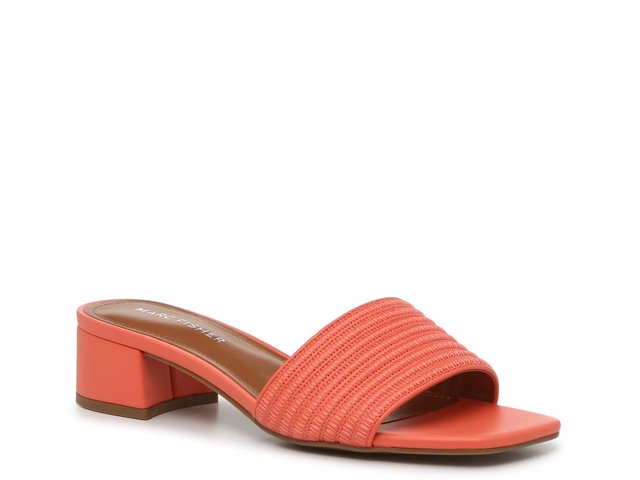 Orange shop sandals dsw