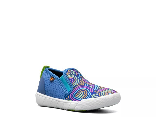 Bogs Kicker II Cloud Geo Slip On Sneaker Kids Free Shipping DSW