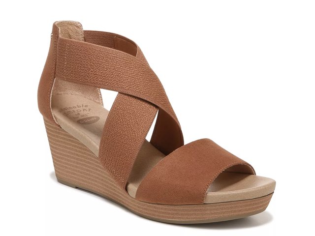 Dr. Scholl s Barton Band Wedge Sandal Free Shipping DSW