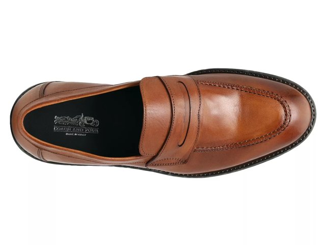 Coach and Four Volante Penny Loafer Made in Italy Free