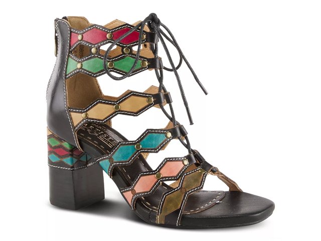 L Artiste Artdeco Platform Sandal