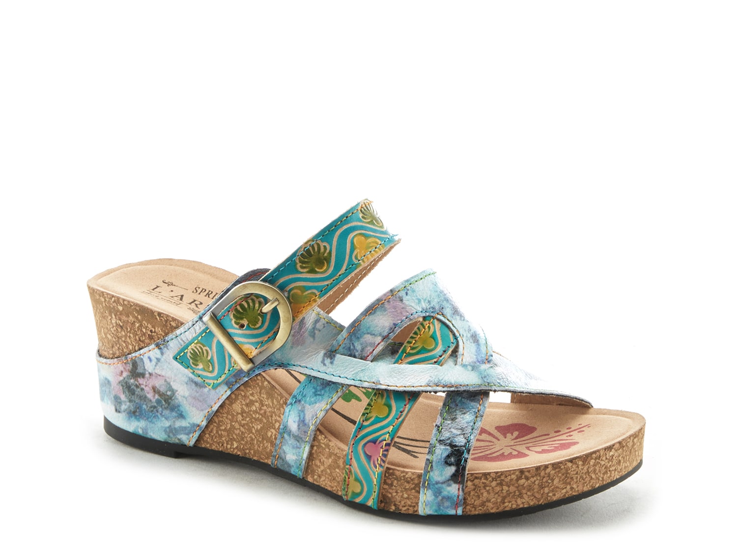 L'Artiste by Spring Step Baocire Wedge Sandal - Free Shipping | DSW