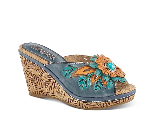 Lady Couture Kloe Wedge Sandal - Free Shipping | DSW