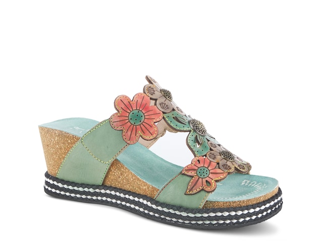 L'Artiste by Spring Step Damour Wedge Sandal - Free Shipping | DSW