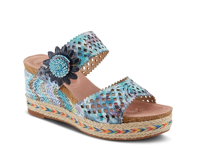 L'Artiste by Spring Step Evesgarden Wedge Sandal - Free Shipping | DSW