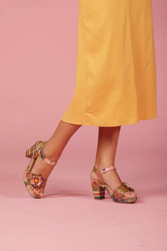 L Artiste by Spring Step Leilanie Platform Sandal Free Shipping